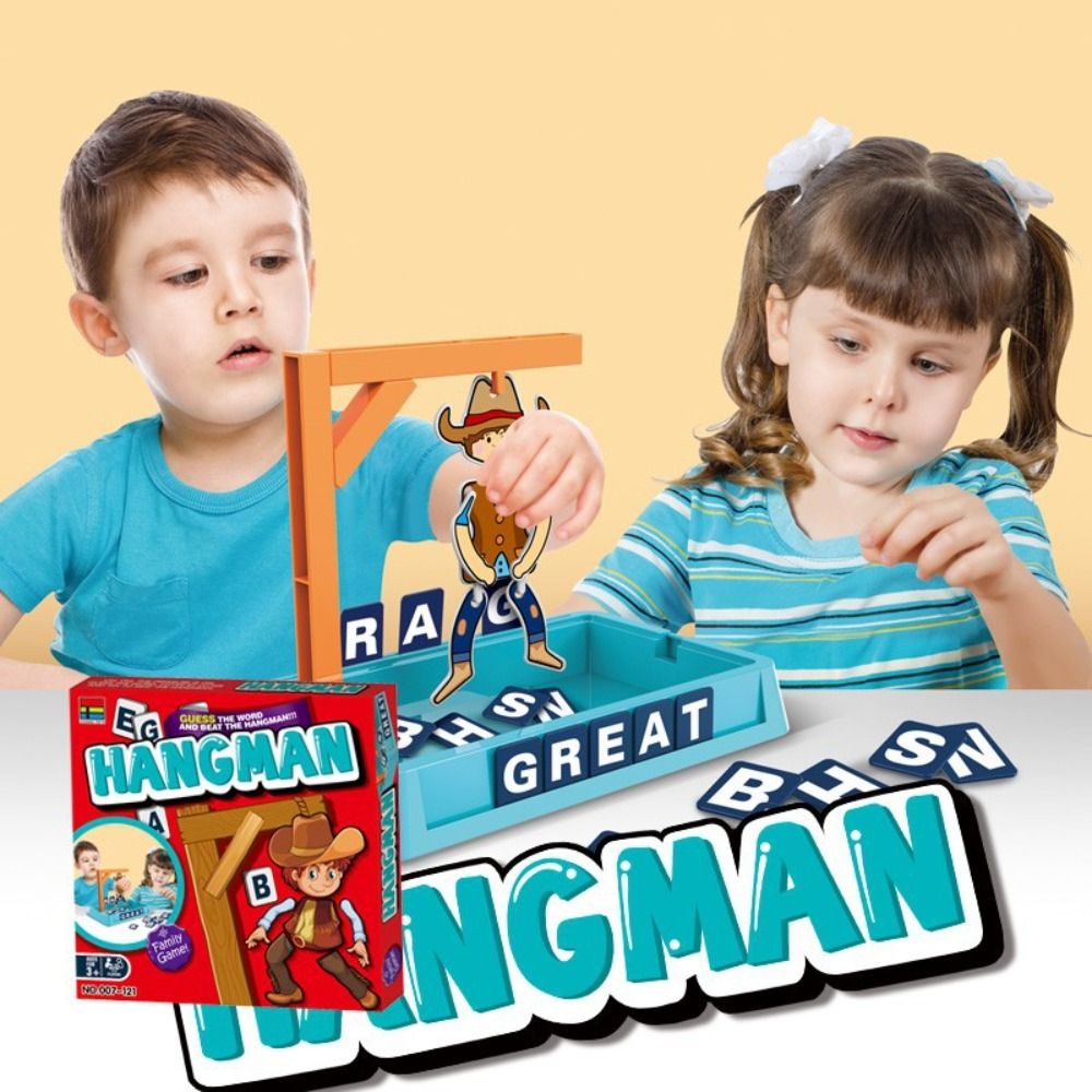 Board Game For 5 Players - Juegos de mesa Hangman magnéticos multijugador,