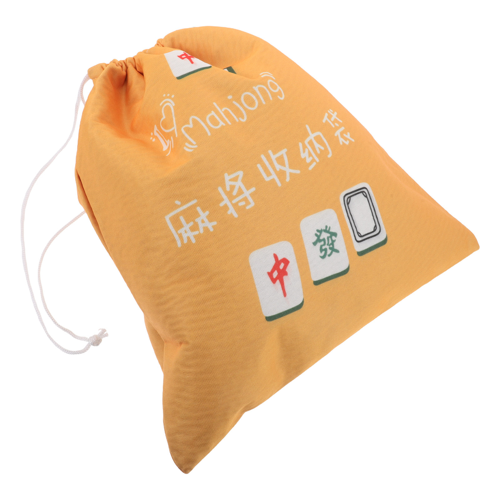 Tile Bag Drawstring - Bolsa grande de tela para almacenamiento