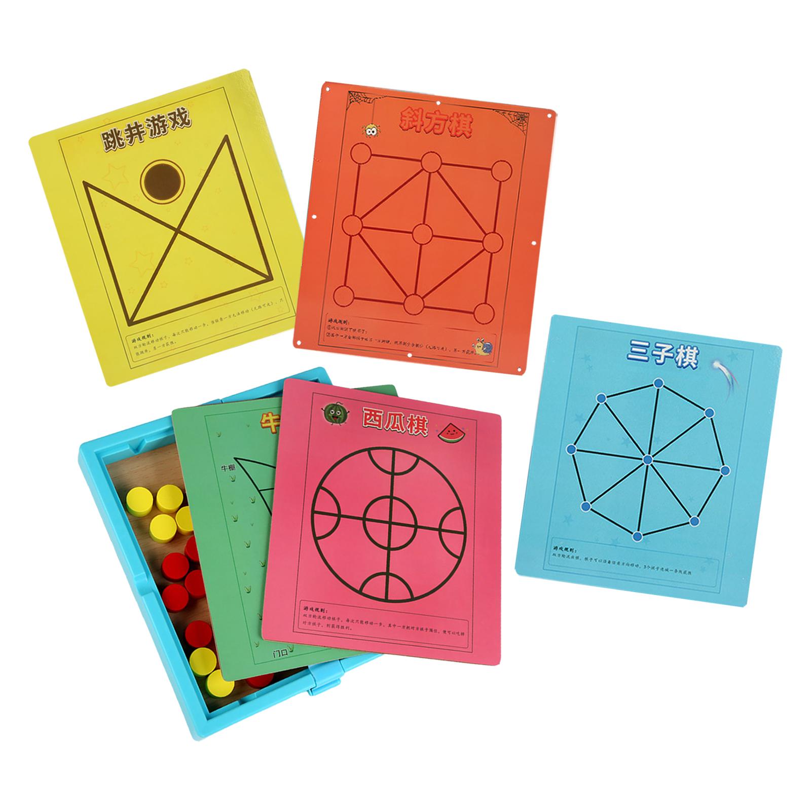 Board Game For 5 Players - Juego de mesa portátil 5 en