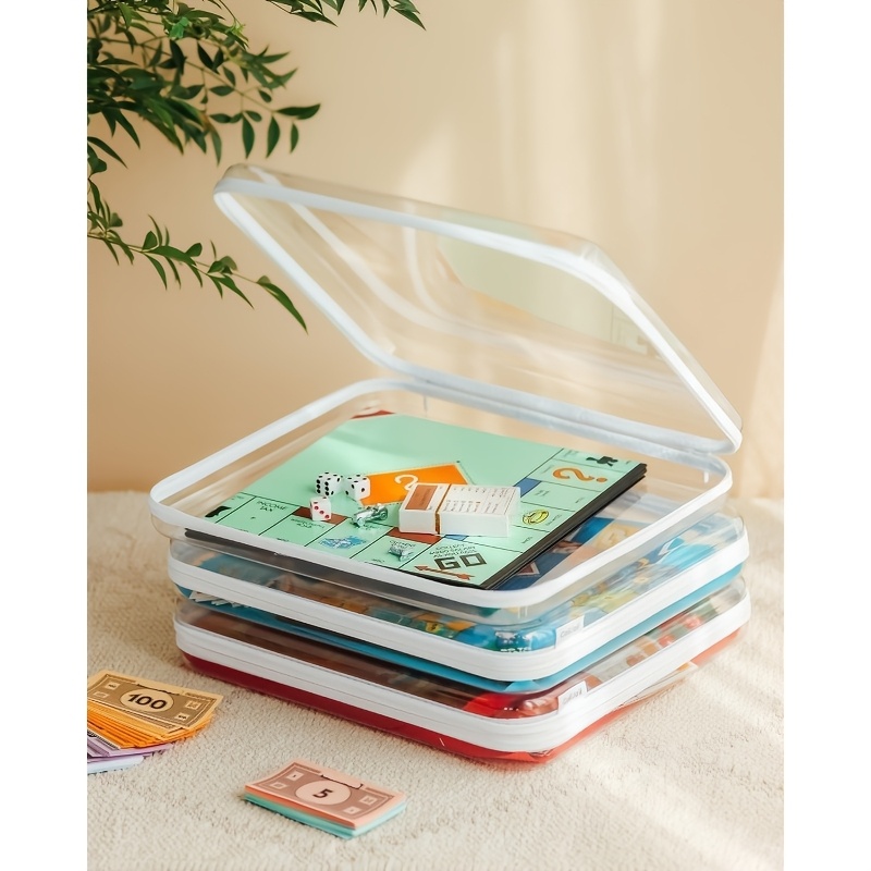 Board Game Review - Caja de almacenamiento grande y transparente