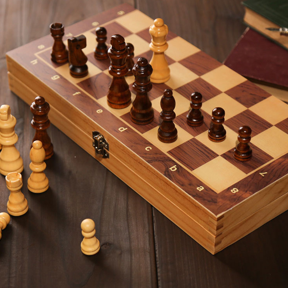 Magnetic Travel Chess - Tablero de Ajedrez Grande de 29x29cm,