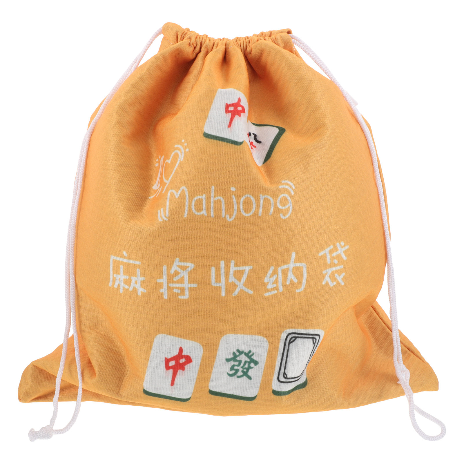 Tile Bag Drawstring - Bolsa de Almacenamiento Grande para Mahjong,