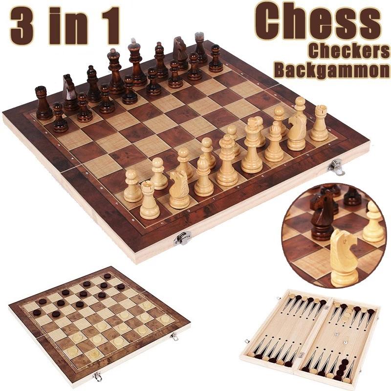 Tablero de ajedrez 3 en 1, tab - Magnetic Travel Chess reseña y precio