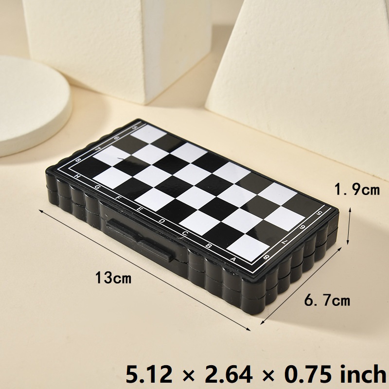 Mini juego de ajedrez magnétic - Magnetic Travel Chess reseña y precio