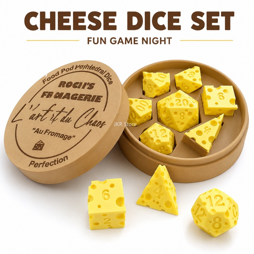 Caja de dados de queso irregul - Board Game Review reseña y precio