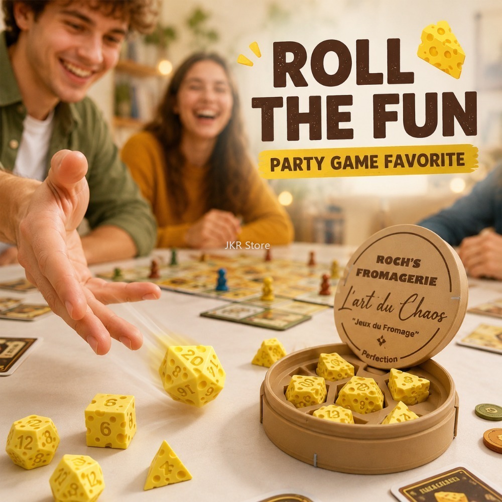 Caja de dados de queso irregul - Board Game Review reseña y precio