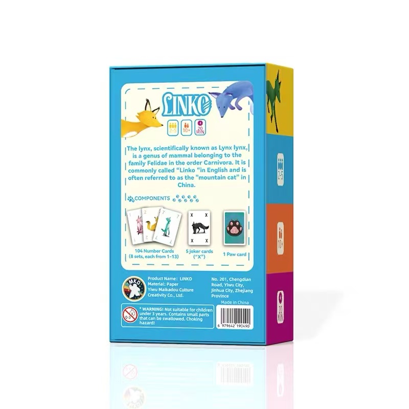 Juego de cartas Linko, 2~5 jug - Board Game For 5 Players reseña y precio