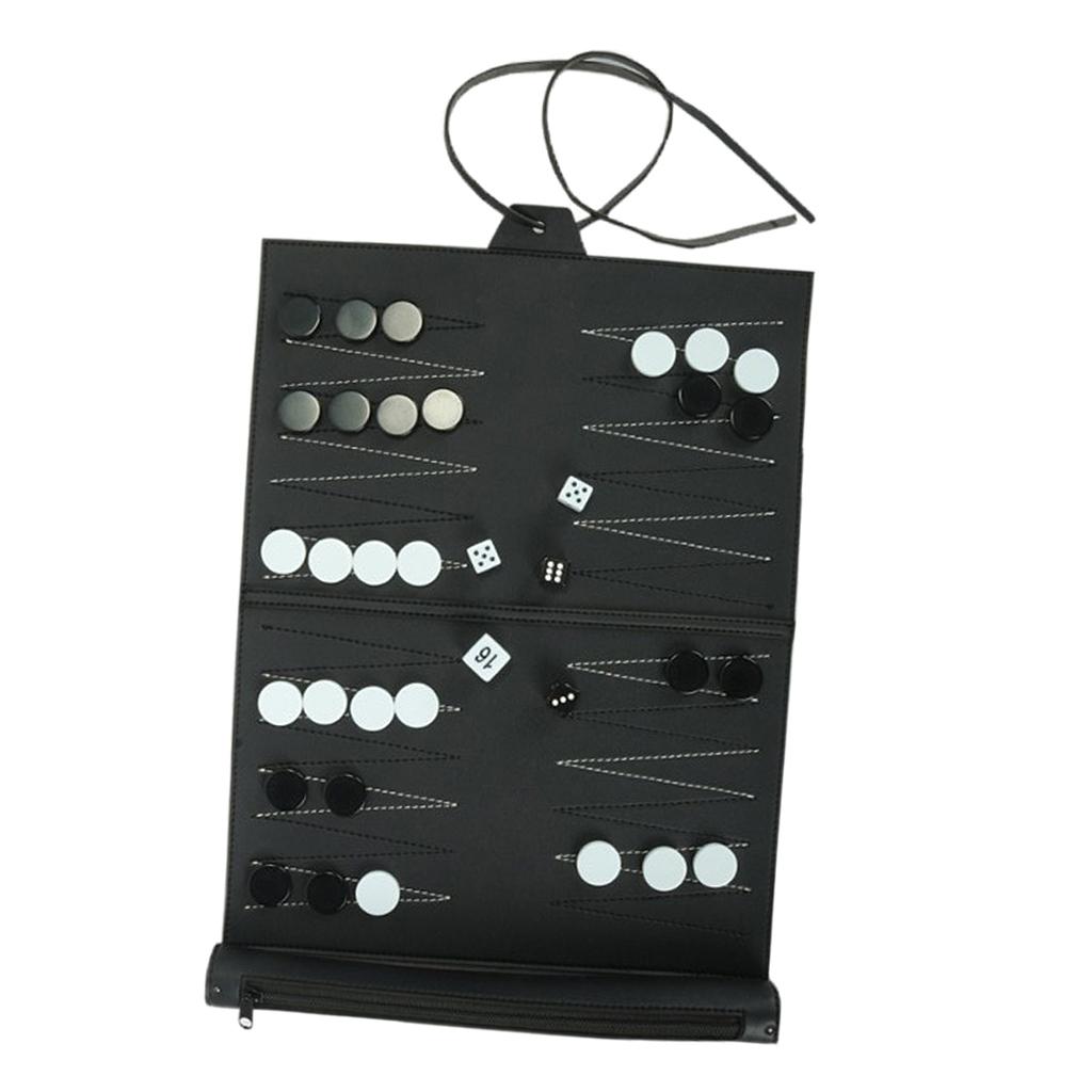Juego de Backgammon de Cuero P - Board Game For 5 Players reseña y precio