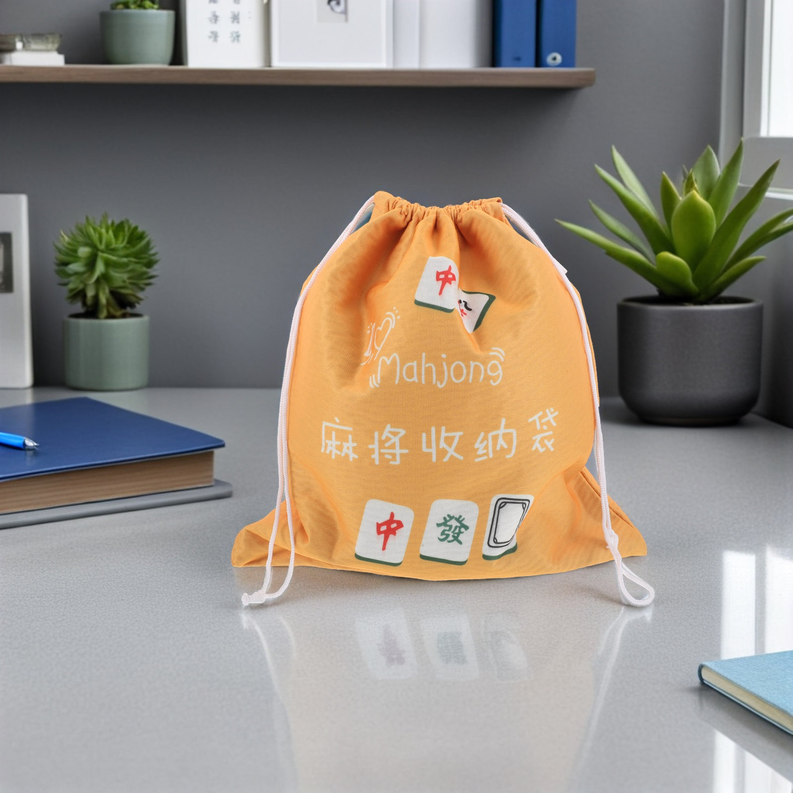 Bolsa grande de tela para alma - Tile Bag Drawstring reseña y precio