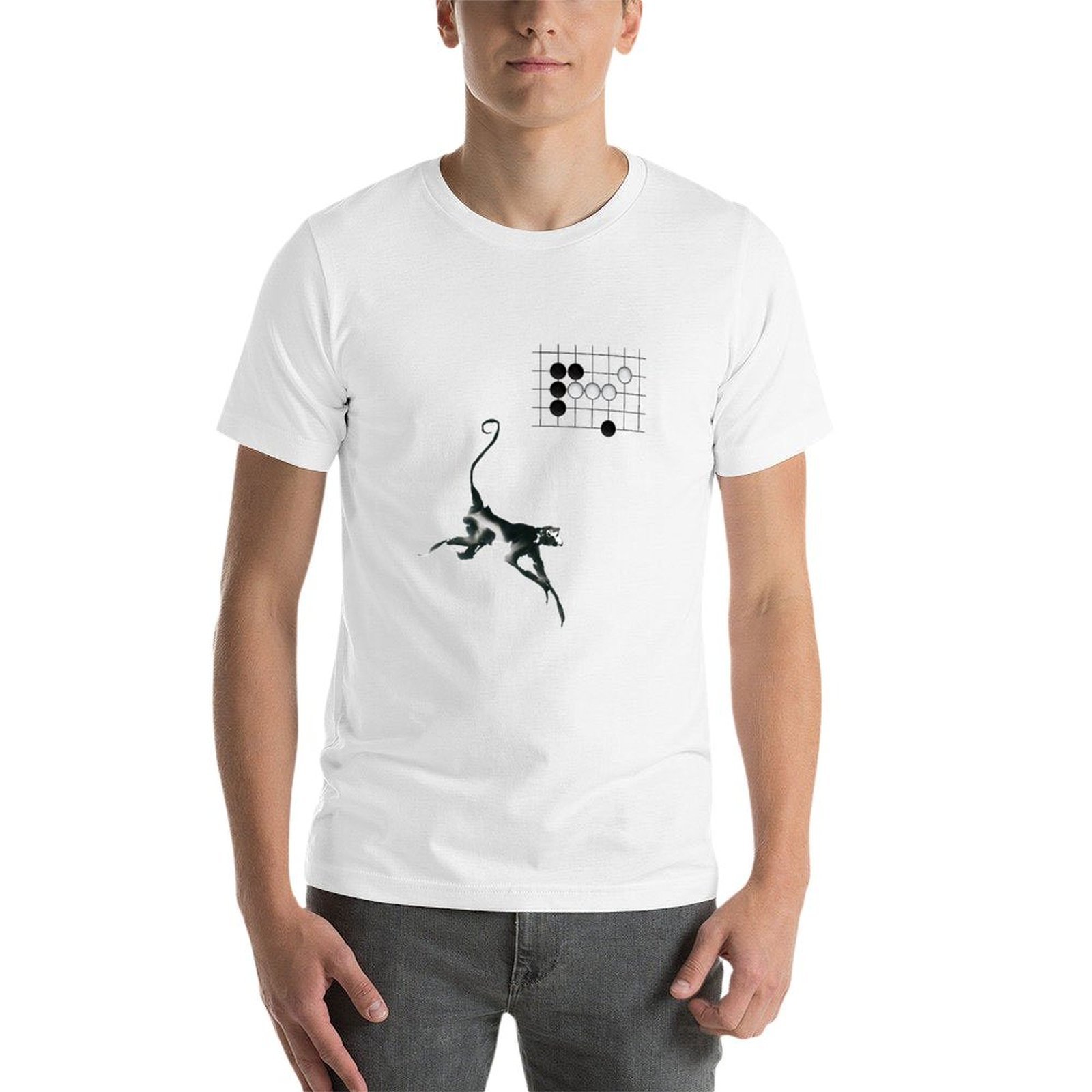 Camiseta Monkey Jump - Weiqi G - Board Game Go reseña y precio