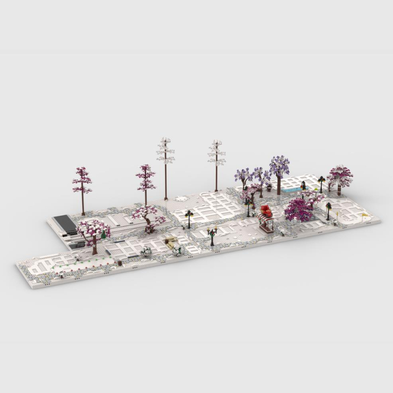 Base de exhibición de pueblo d - Lego Set Creator reseña y precio