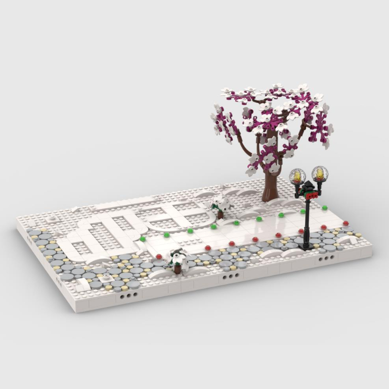Base de exhibición de pueblo d - Lego Set Creator reseña y precio