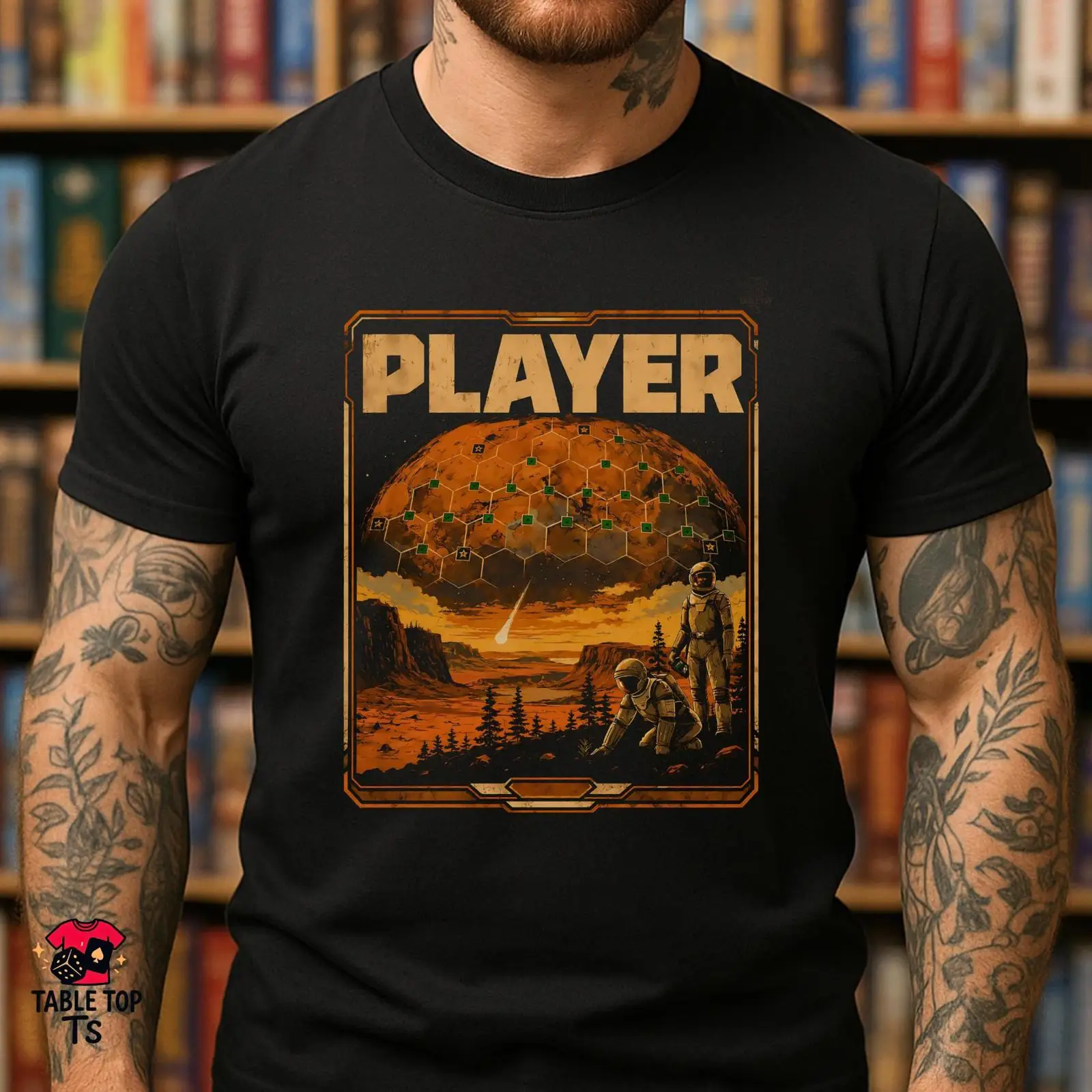 Camiseta de Jugador Inspirada  - Board Game Inspiration reseña y precio