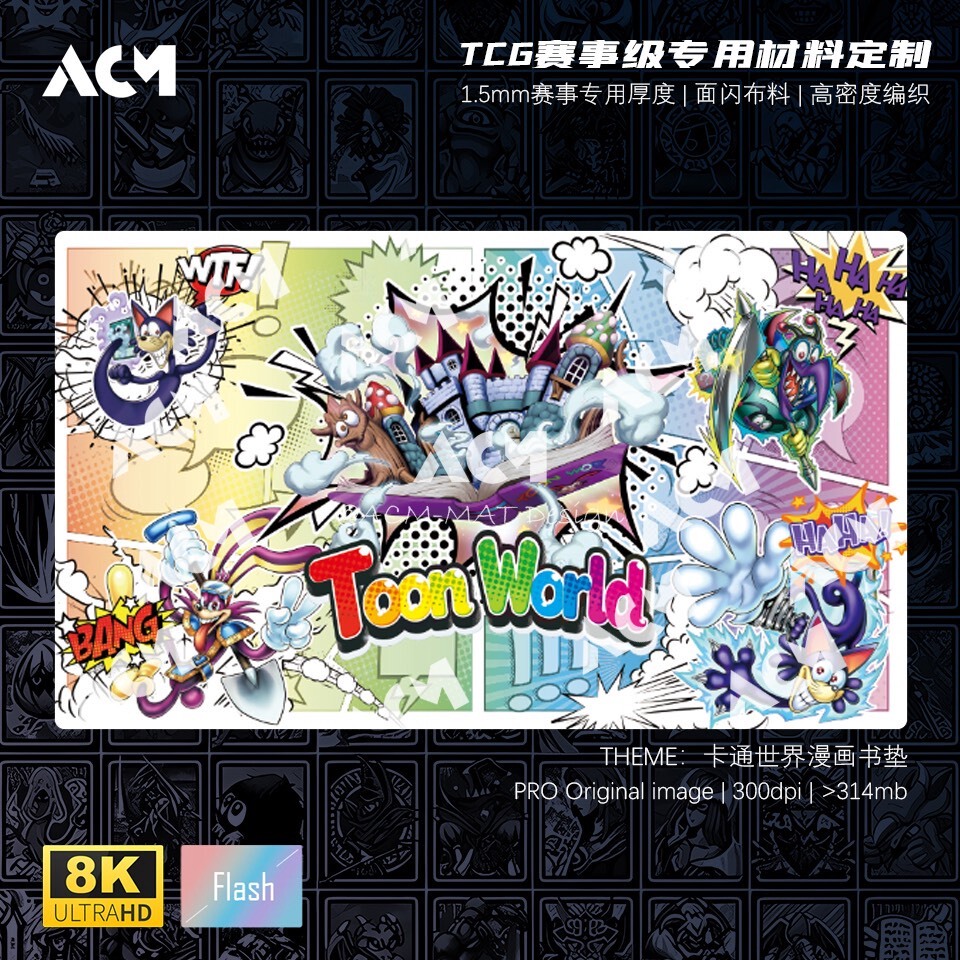 600x350mm Yu-Gi-Oh! Toon World - Board Game Gi reseña y precio
