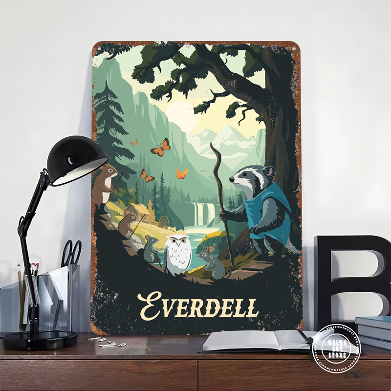 Póster de Metal Inspirado en e - Board Game Inspiration reseña y precio