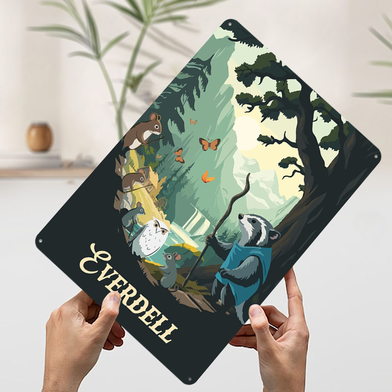 Póster de Metal Inspirado en e - Board Game Inspiration reseña y precio